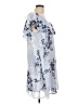 Allison Brittney 100% Polyester Blue Casual Dress Size L - photo 4