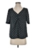 Ann Taylor LOFT 100% Polyester Blue Short Sleeve Blouse Size XS - photo 1