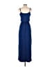 Lush Solid Blue Casual Dress Size S - photo 2