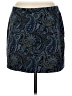 Eye Candy Paisley Blue Casual Skirt Size 9 - photo 1