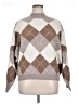 SO Argyle Brown Pullover Sweater Size XL - photo 1
