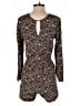 Ann Taylor LOFT Floral Black Romper Size XS - photo 2