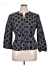 Isabella Print Blue Jacket Size 16 - photo 1