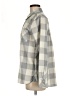 Vineyard Vines 100% Polyester Checkered-gingham Gray Long Sleeve Blouse Size 8 - photo 5