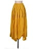 Lulus Solid Yellow Casual Skirt Size XS - photo 1