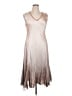 Komarov 100% Polyester Metallic Silver Cocktail Dress Size XL (4) - photo 1