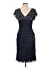Cache Blue Cocktail Dress Size 10 - photo 2