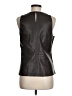 Ann Taylor 100% Polyester Brown Sleeveless Blouse Size M - photo 2
