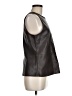 Ann Taylor 100% Polyester Brown Sleeveless Blouse Size M - photo 4