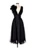 Mac Duggal 100% Polyester Black Cocktail Dress Size 2 - photo 1