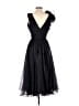Mac Duggal 100% Polyester Black Cocktail Dress Size 2 - photo 2