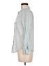 Joie 100% Cotton Stripes Blue Long Sleeve Button-Down Shirt Size M - photo 5