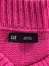 Gap Solid Pink Pullover Sweater Size M - photo 7