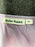 Roller Rabbit 100% Cotton Purple 3/4 Sleeve Blouse Size XS - photo 7