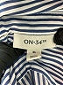 On 34th Stripes Blue Long Sleeve Button-Down Shirt Size XL - photo 7