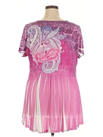 One World Short Sleeve Blouse (view 2)