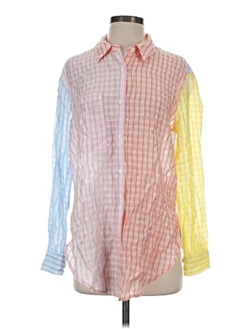 English Factory Long Sleeve Button-Down Shirt (view 1)