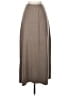 Unbranded Solid Gray Tan Casual Skirt Size 4 - photo 1
