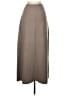 Unbranded Solid Gray Tan Casual Skirt Size 4 - photo 2