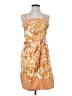 Unbranded Orange Cocktail Dress Size L (estimated) - photo 1
