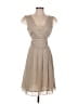 Assorted Brands Hearts Tan Cocktail Dress Size 4 - photo 1