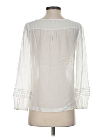Ann Taylor LOFT 3/4 Sleeve Blouse (view 2)
