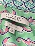 Foxcroft 100% Cotton Paisley Green 3/4 Sleeve Button-Down Shirt Size 16 - photo 7