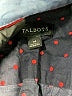 Talbots Polka Dots Blue Long Sleeve Button-Down Shirt Size 14 - photo 7