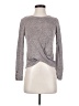 BCX Gray Long Sleeve Top Size XS - photo 1