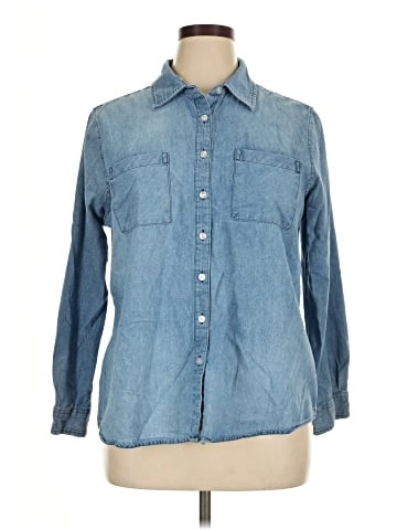 Alison Andrews Long Sleeve Button-Down Shirt (view 1)