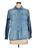 Alison Andrews Blue Long Sleeve Button-Down Shirt Size XL (estimated) - photo 1