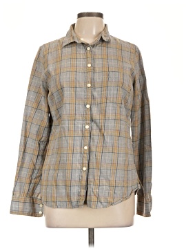 J.Crew Factory Store Long Sleeve Button-Down Shirt (view 1)