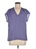 Joie 100% Silk Purple Blouse Size M - photo 1