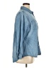 Alison Andrews Blue Long Sleeve Button-Down Shirt Size XL (estimated) - photo 4