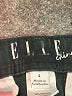 Elle Solid Black Shorts Size 4 - photo 3