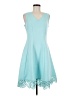 Donna Ricco Teal Cocktail Dress Size 8 - photo 1