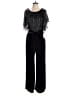Connected Apparel Black Jumpsuit Size 10 (petite) - photo 1