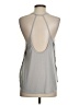 Asics 100% Polyester Gray Active Tank Size S - photo 2