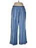 Old Navy Stripes Blue Linen Pants Size Lg Petite - photo 1