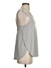 Asics 100% Polyester Gray Active Tank Size S - photo 4