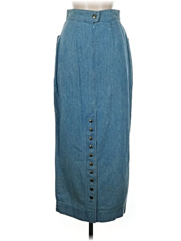 Jan Barboglio Denim Skirt (view 2)
