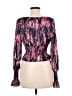 WAYF Pink Long Sleeve Blouse Size M - photo 2