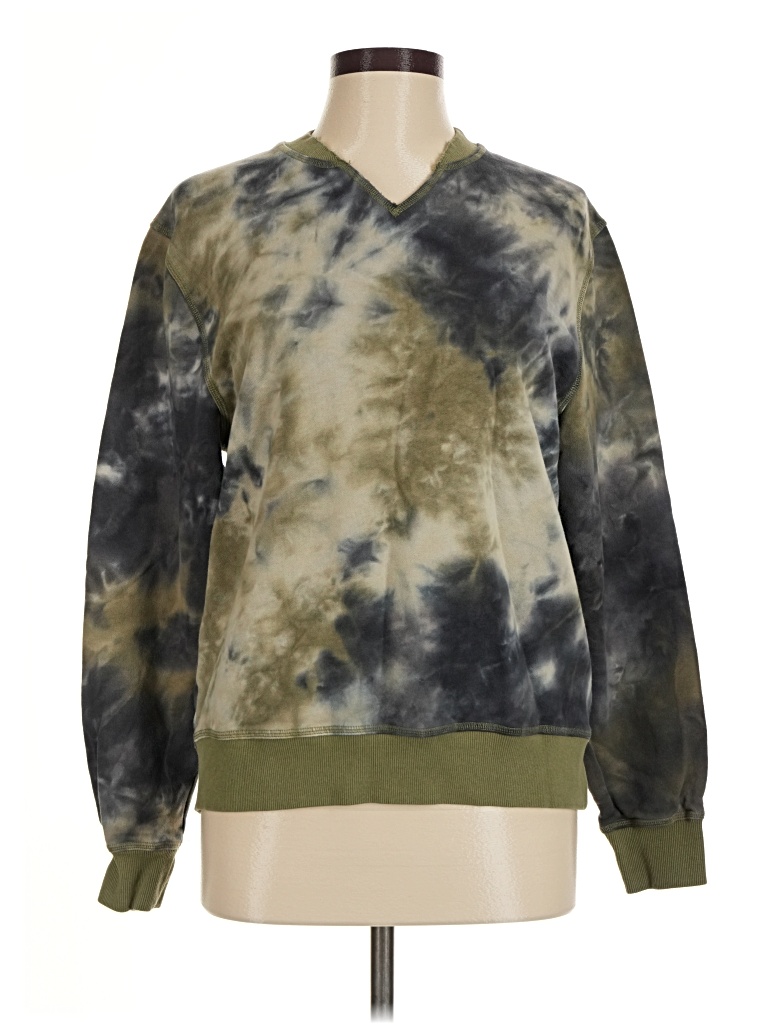 Pre-owned Assorted Brands Sweatshirt In Green