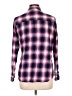 Gap Plaid Purple Long Sleeve Button-Down Shirt Size L - photo 2