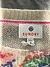Sundry Paisley Silver Pullover Sweater Size Med (2) - photo 7