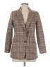 Assorted Brands Plaid Brown Blazer Size M - photo 1