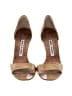 Manolo Blahnik Color Block Tan Heels Size EU 39 - photo 2