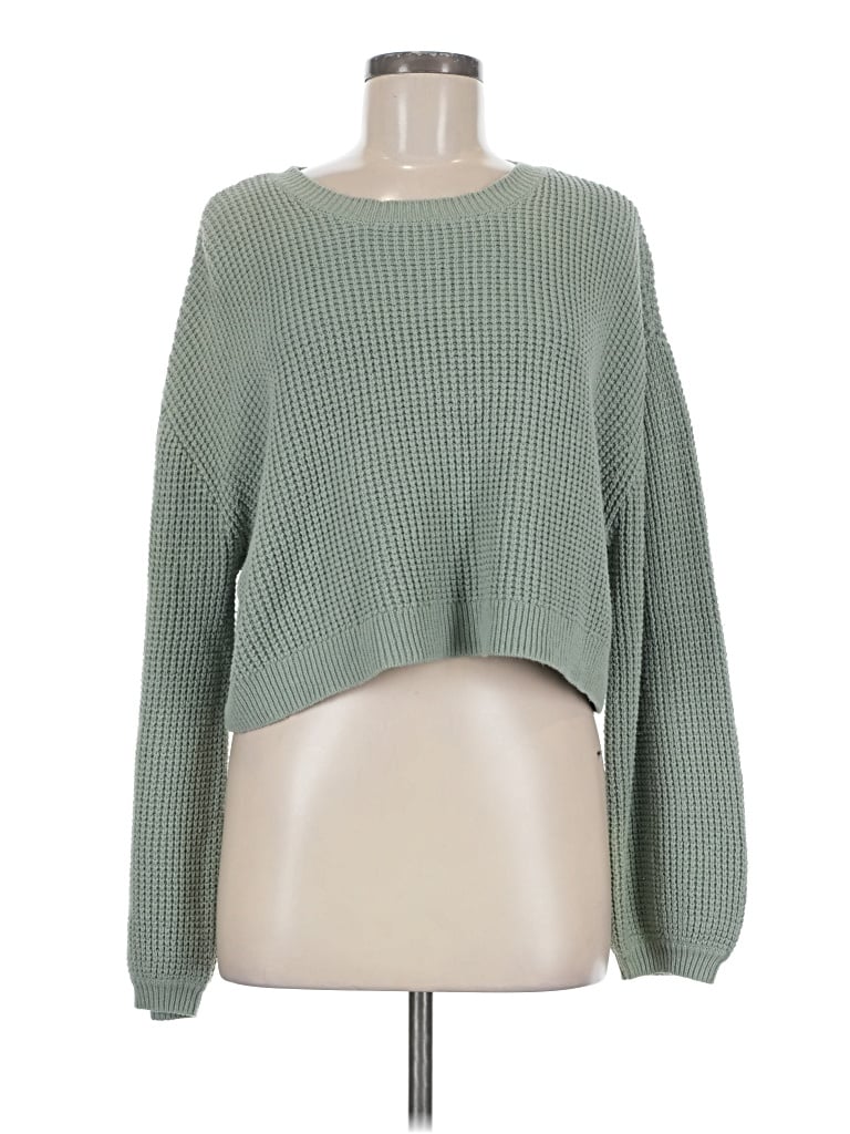 Pre-owned La Hearts Pullover Sweater In Green