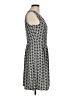Max Studio Chevron-herringbone Gray Casual Dress Size M - photo 4