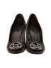 Tory Burch Black Wedges Size 8 1/2 - photo 2